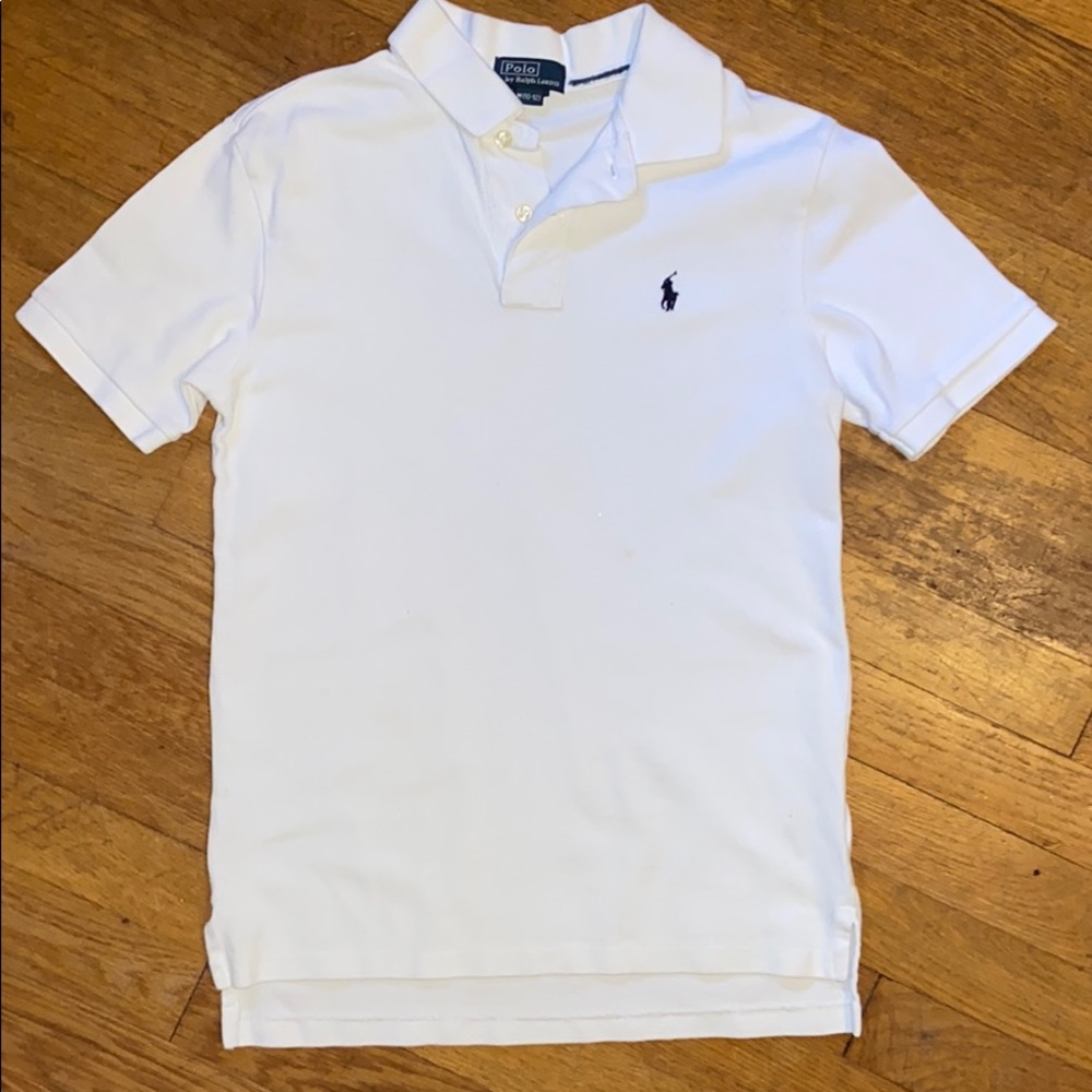 Polo by Ralph Lauren Boys White- Size 10-12